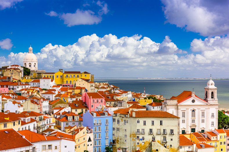 На снимката е столицата на Португалия Коя е тя